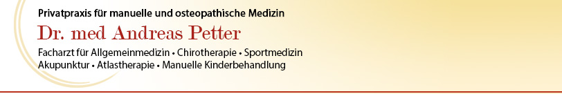 Dr. med. Andreas Petter – Facharzt für Allgemeinmedizin